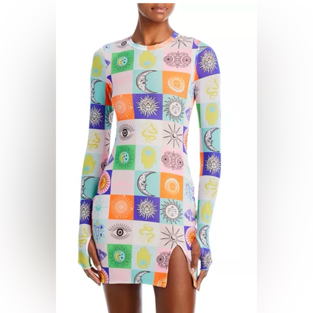 AFRM lasso dress in postcard